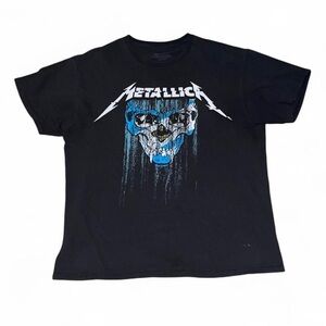 Metallica Worldwired Madison 2018 Black Band T-Shirt
